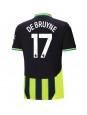 Manchester City Kevin De Bruyne #17 Bortedrakt 2024-25 Korte ermer